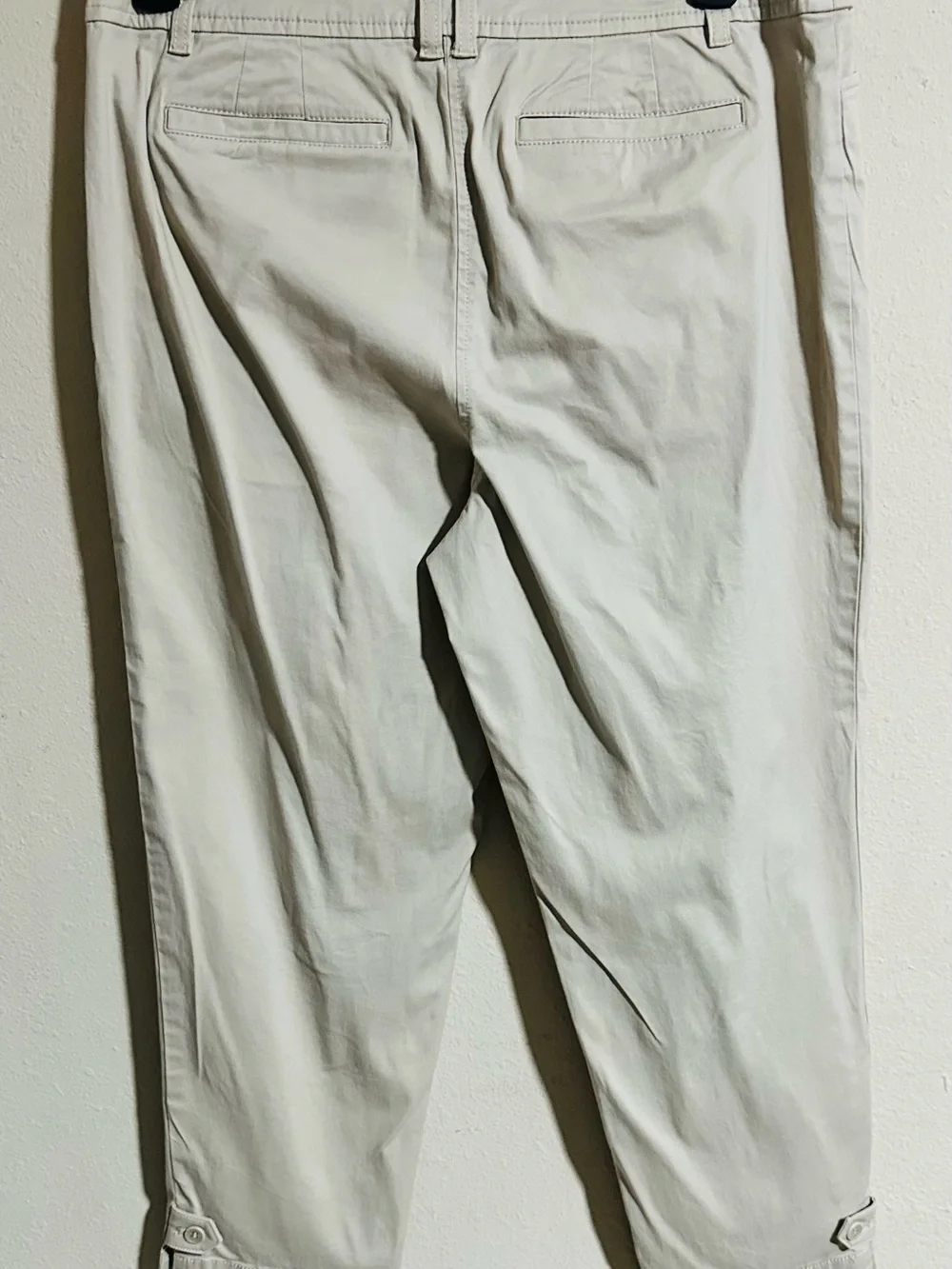 Talbots The Perfect Crop Pant- Khaki